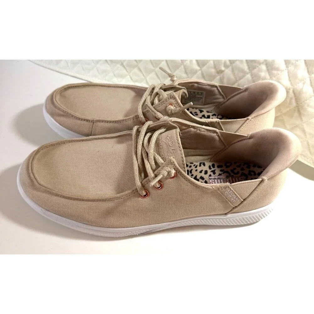 Skechers BOBS Skip cute cozy  Fit Slip On Loafers Womens sz 9   114814